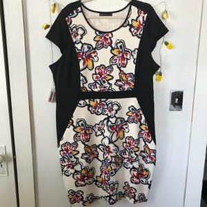 Fashion to Figure Floral Stretchy Body Con